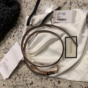 authentic vintage gucci belt!!!!